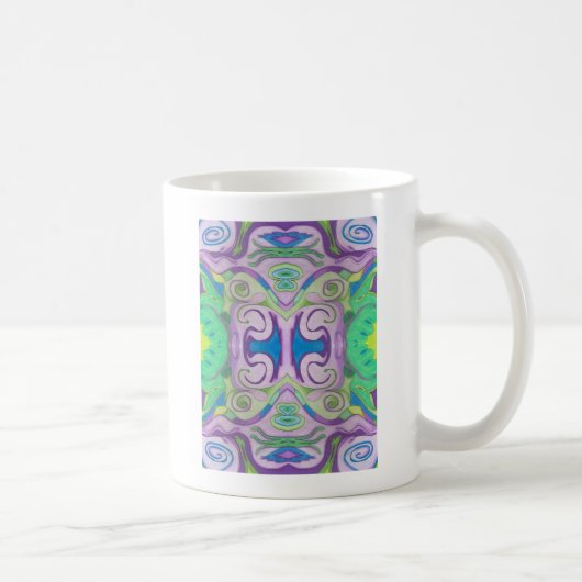 Mug d'Imaginaire vert pourpre (Droite)