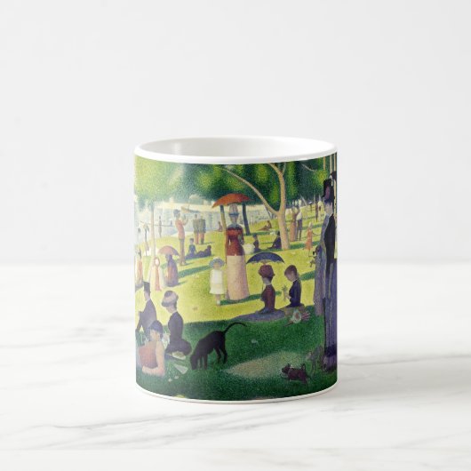 Mug Dimanche après-midi à La Grande par Georges Seurat (Centre)