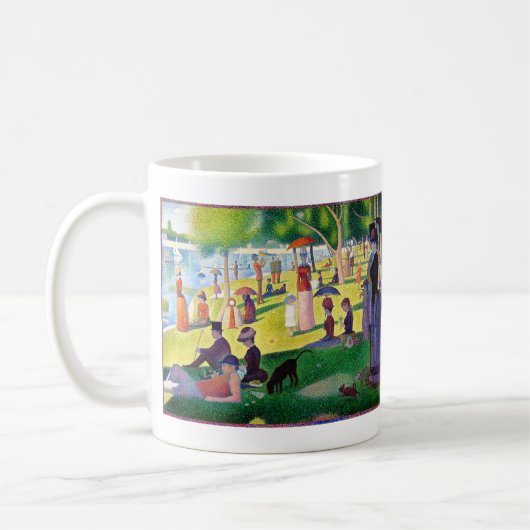 Mug Dimanche après-midi sur l'île de la La grand Jatte (Gauche)