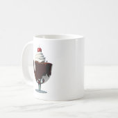 MUG DIMANCHE DE FUDGE CHAUD, AMATEURS DE CRÈME GLACE, (Devant gauche)