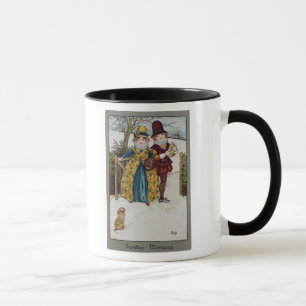 Mug Dimanche matin, carte victorienne