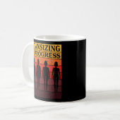 Mug Diminution En Cours - Exercice De Gym Perte De Poi (Devant gauche)