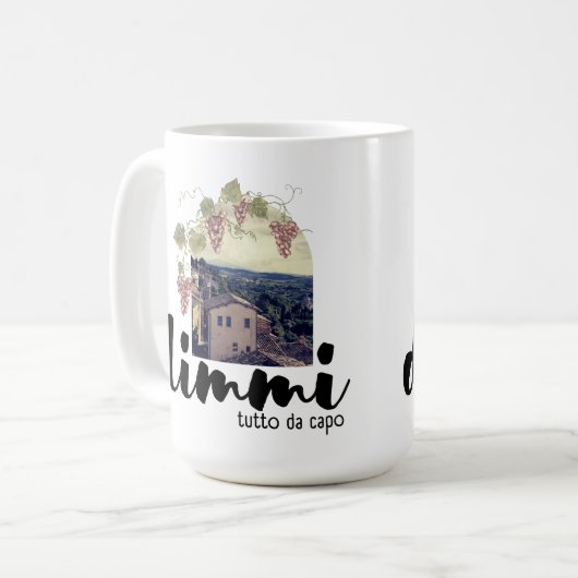 Mug Dimmi Tutto da Capo (Toscane) (Devant gauche)