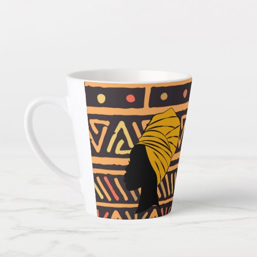 Mug d'impression africaine multicolore (Gauche)