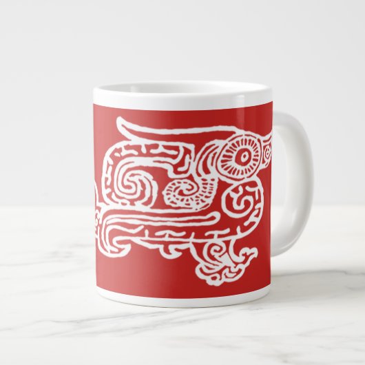 Mug d'impression inverse à 20 oz interdit City Dra (Devant droit)