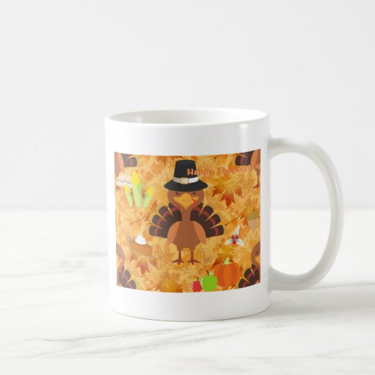 Mug dinde bon thanksgiving (Droite)