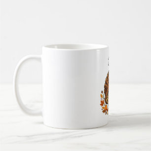 Mug Dinde Chapeau de Chef Drôle d'Art de Thanksgiving