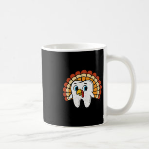 Mug Dinde de dentiste drôle de dent de Thanksgiving au