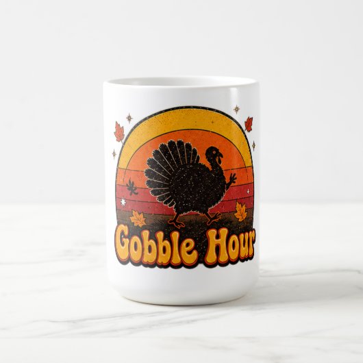 Mug Dinde de l'heure de Thanksgiving (Centre)