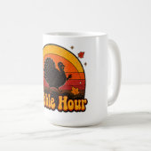 Mug Dinde de l'heure de Thanksgiving (Devant droit)
