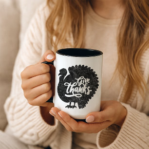 Mug Dinde de remerciement de Thanksgiving vintage