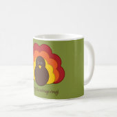 Mug Dinde de Thanksgiving (Devant droit)