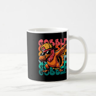 Mug Dinde de Thanksgiving Dab gloussement drôle garçon
