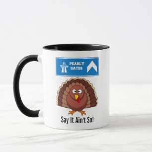 Mug Dinde en route pour les portes de perle