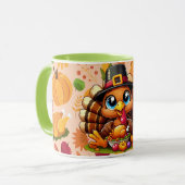Mug Dinde mignonne #5 (Devant gauche)