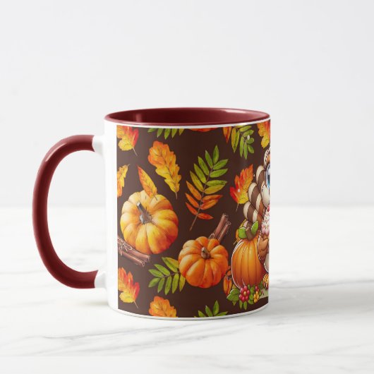 mug dinde mignonne 7 (Gauche)