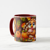 mug dinde mignonne 7 (Devant gauche)