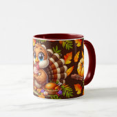 mug dinde mignonne 7 (Devant droit)