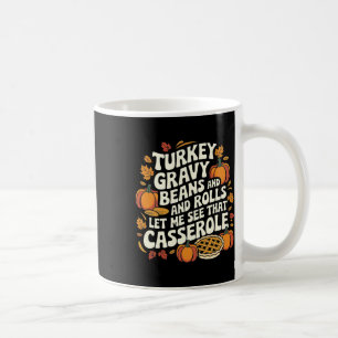 Mug Dinde Sauce Haricots Et Roulés Cerole Drôle de Tha