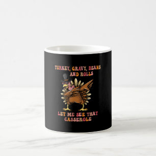 Mug Dinde Sauce Haricots Et Roulés Laissez-Moi