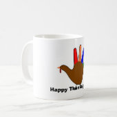 Mug dinde, thanksgiving (Devant gauche)