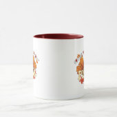 Mug Dinde Thanksgiving végétarien végétalien Cadeau de (Centre)