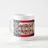 Mug d'indépendance du Tea Party (Devant gauche)