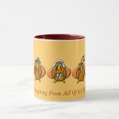 Mug Dindes de bon thanksgiving (Centre)