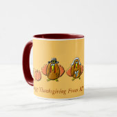 Mug Dindes de bon thanksgiving (Devant gauche)