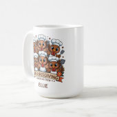 Mug Dindes de l'équipage de Cuisine de Thanksgiving (Devant gauche)