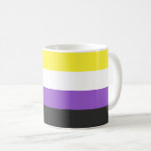 Mug d'indicateur non binaire (Devant droit)
