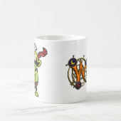 Mug Dindon de pirate de griffonnage du magicien 101 (Centre)