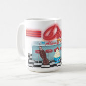 Mug Dîner Américain Rétro (Devant gauche)
