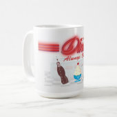 Mug Dîner Américain Vintage (Devant gauche)