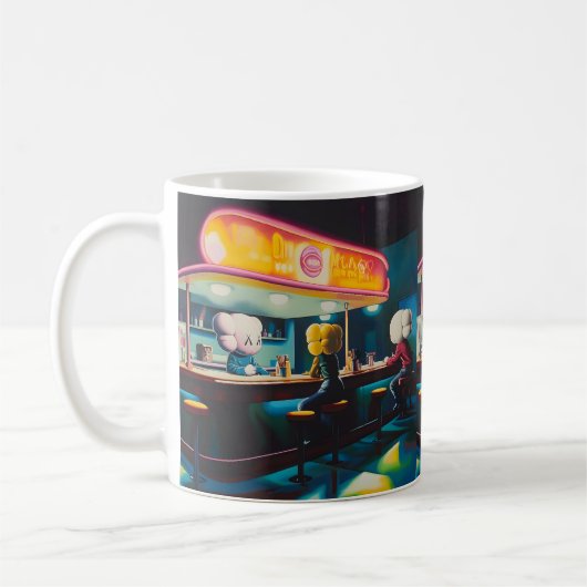 Mug diner de kaws (Gauche)