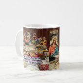 Mug Dîner de la Cène luthérien (Devant gauche)