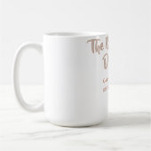 Mug Dîner de répétition la veille simple minimal m (Gauche)