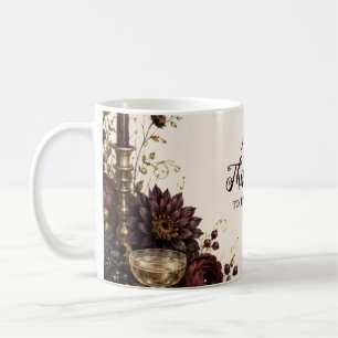 Mug Dîner de Thanksgiving aux chandelles d'ambiance