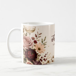Mug Dîner Élégant de Friendsgiving Floral