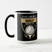 Mug Dîner Golf Répéter (Gauche)