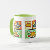 Mug Dîner Pop Art Thanksgiving (Devant gauche)