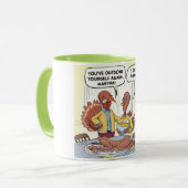 Mug Dîner Turquie Thankesgiving (Devant gauche)
