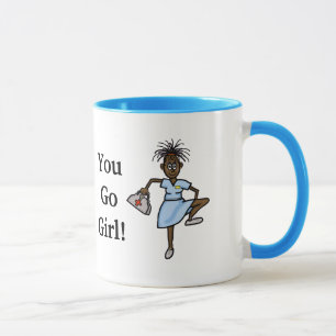 Mug d'infirmière afro-américaine
