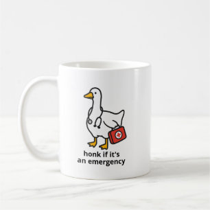 Mug d'infirmière drôle, Mug d'infirmière Oie Ridic