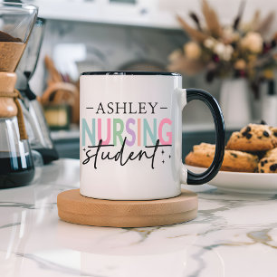Mug d'infirmière personnalisé, Cadeau pour étudian