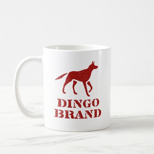 Mug Dingo Flour Vintage sérigraphie (Gauche)