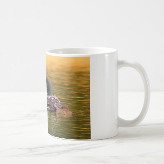Mug Dingue commun avec 2 poussins (Droite)