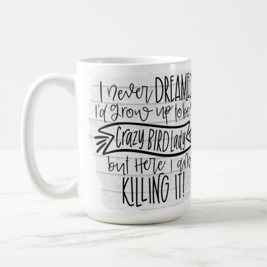 Mug Dingue, Dame, Qui L'A Tuée (Gauche)