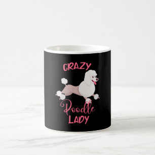Mug Dingue folle Lady Funny Dog Mama Femmes