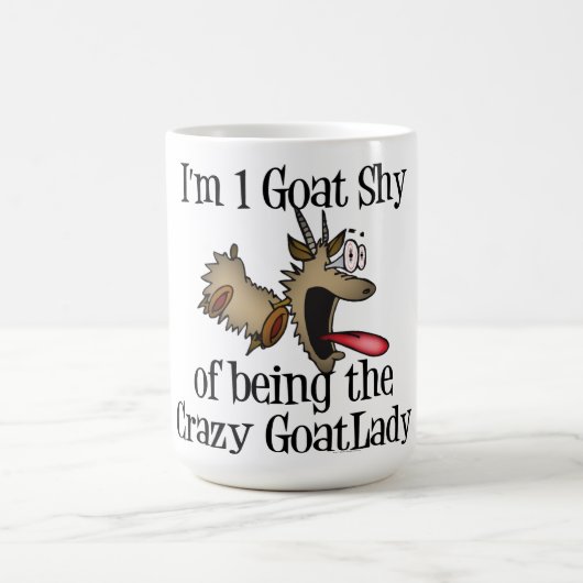 Mug Dingue Goat Lady GetYerGoat (Centre)